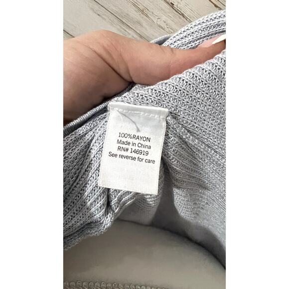 Nine‎ West Women's Blue Long Sleeve Open Front Cardigan Size Small - Picture 3 of 7